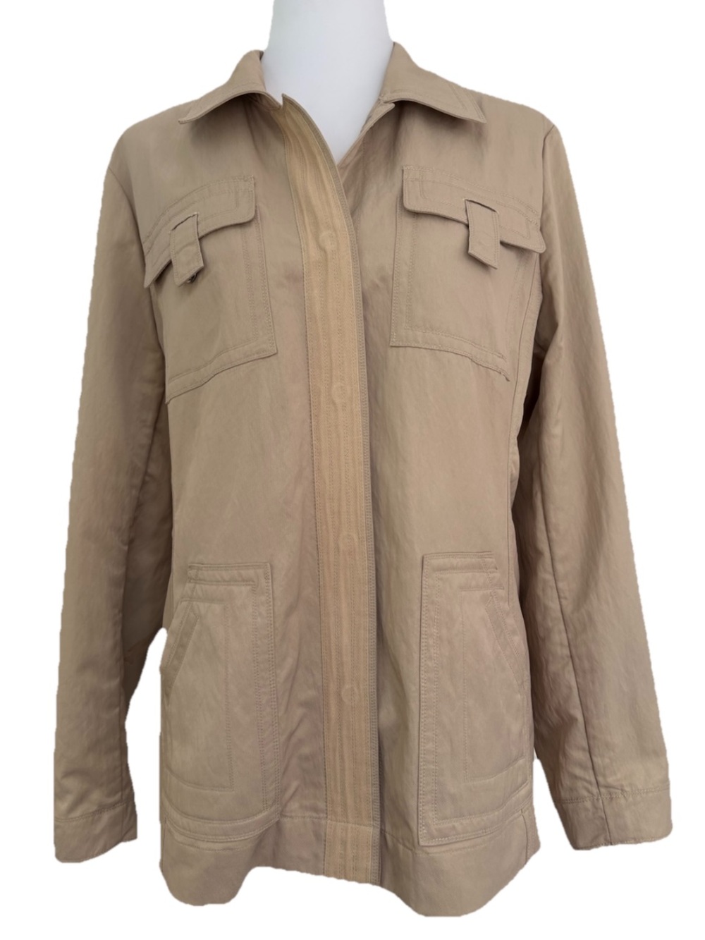 Spanner Light Tan Utility Jacket